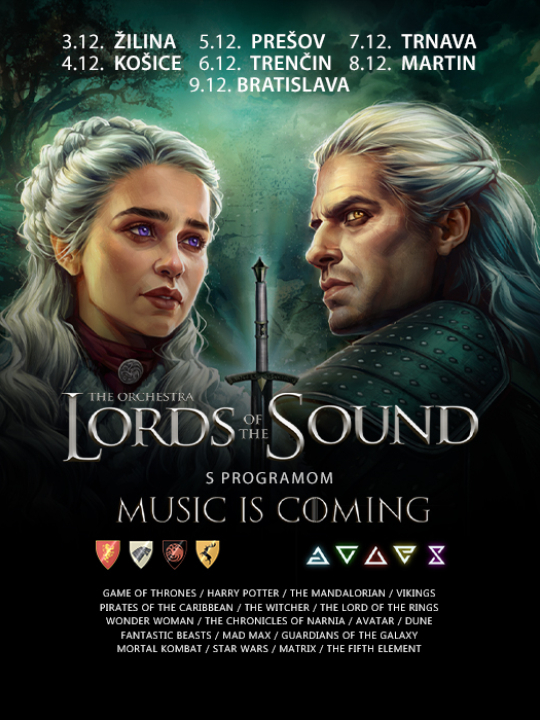 LORDS OF THE SOUND s_programom "Music is coming"