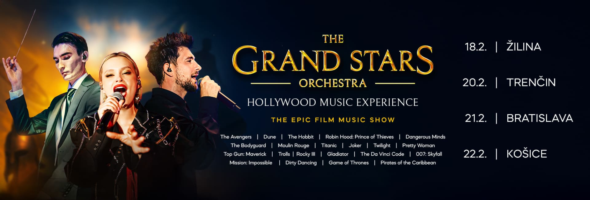 The Grand Stars Orchestra "Hollywood Music Experience"