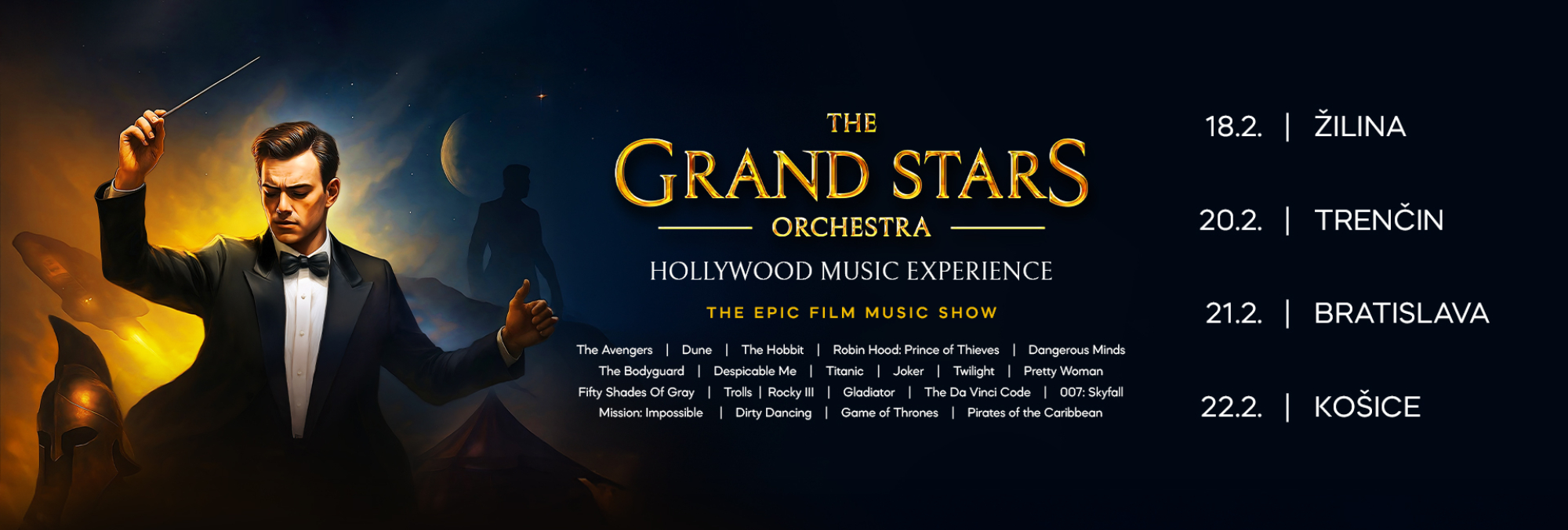 The Grand Stars Orchestra "Hollywood Music Experience"