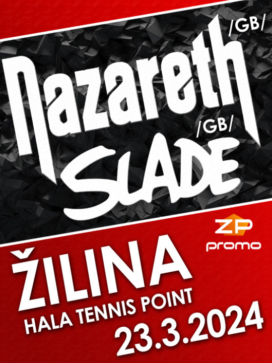 Večer rockových legiend NAZARETH + SLADE