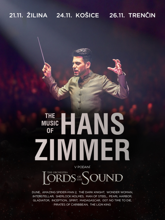 LORDS OF THE SOUND s programom "The Music Of Hans Zimmer"